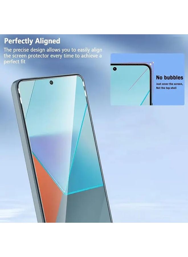 3 Pack Tempered Glass Screen Protector For Xiaomi Redmi Note 10 Pro 9H Full Cover - Image 3